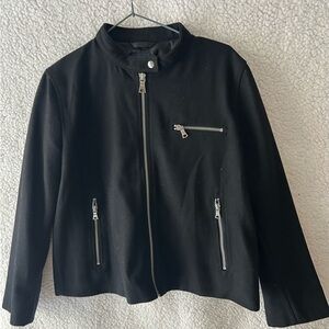 GAP Charcoal Full-Zip Jacket